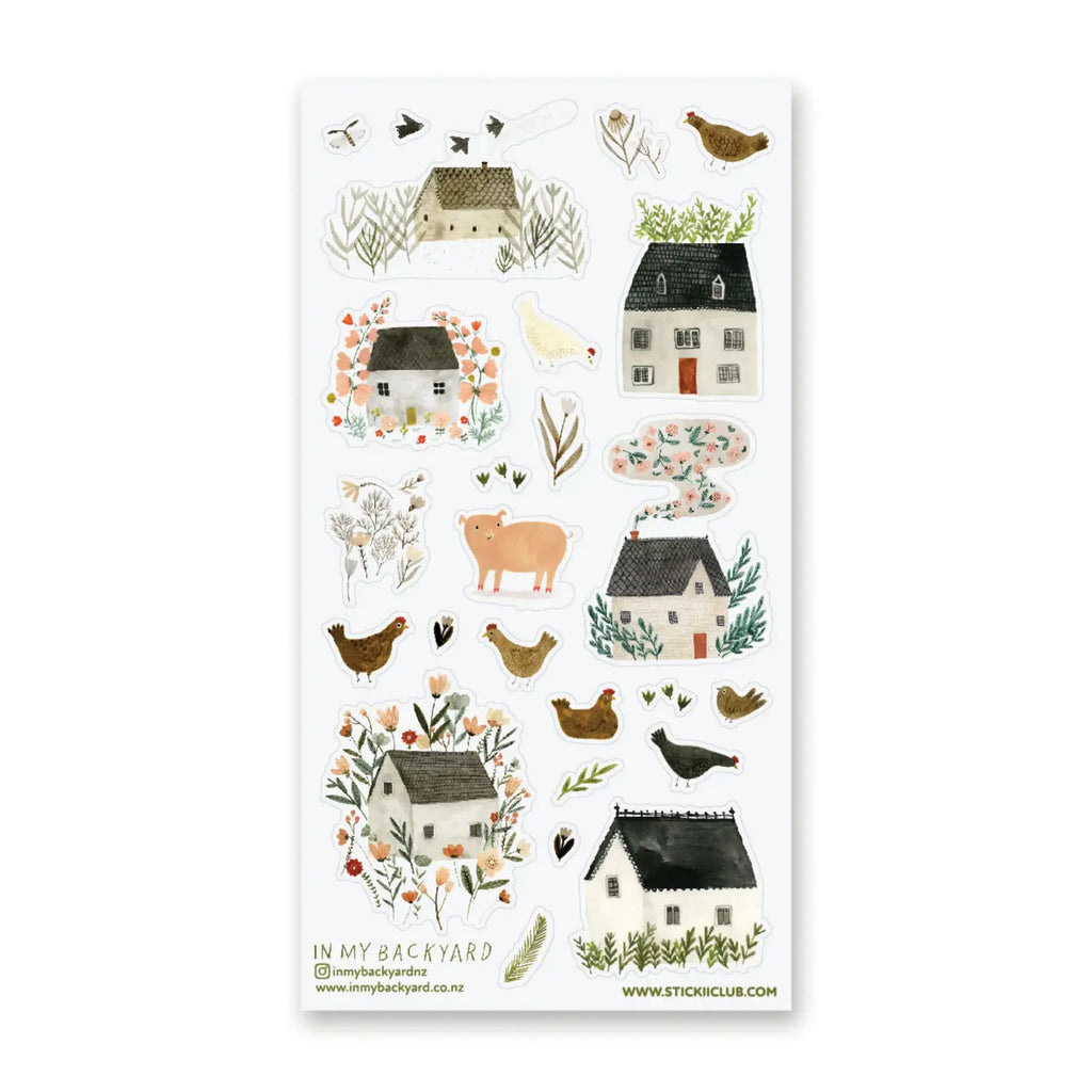 Little Farmhouse - Sticker Sheet