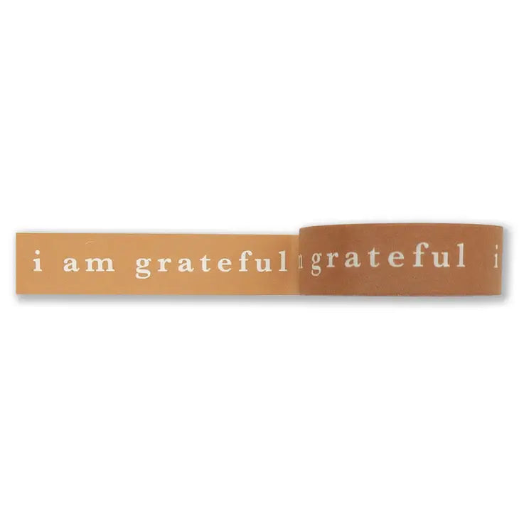 I am Grateful - Washi Tape  (5 Colors Available)